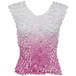 Coin Fishscale - Sleeveless - Variegated Raspberry