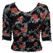 Black with Roses
