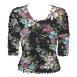 Black-Multi Floral