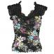 Black-Multi Floral