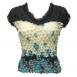 Black-Ivory-Teal Floral