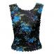 Black-Blue Floral Black-Blue Floral