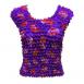 Popcorn - Gourmet Sleeveless Red Hats on Purple Popcorn - Gourmet Sleeveless Red Hats on Purple