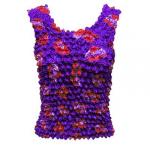 Red Hatters Selections - Popcorn - Gourmet Tank Top Red Hats on Purple
