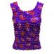 Popcorn - Gourmet Tank Top Red Hats on Purple Popcorn - Gourmet Tank Top Red Hats on Purple