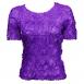 Solid Origami Short Sleeve Purple