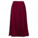 Skirt - Slinky Deep Red
