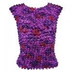 Selecciones nuevas rojas  ampliadas de los Hatters - Popcorn - Gourmet Sleeveless Purple Garden