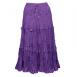 Skirt - Three Tier Skirt Purple