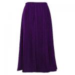 Red Hatters Selections - Skirt - Slinky Purple