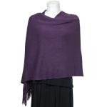 Red Hatters Selections - Shawl - Cashmere Feel - Purple