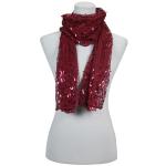 Red Hatters Selections - Scarf - Glitz Metallic - Red