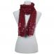 Scarf - Glitz Metallic - Red Scarf - Glitz Metallic - Red