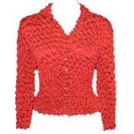 Red Hatters Selections - Popcorn - Gourmet Cardigan Scarlet