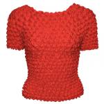 Red Hatters Selections - Popcorn - Gourmet Short Sleeve Red
