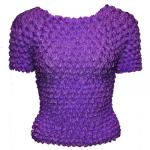 Red Hatters Selections - Popcorn - Gourmet Short Sleeve Purple