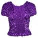 Popcorn - Gourmet Coin Fishscale Short Sleeve Iris Popcorn - Gourmet Coin Fishscale Short Sleeve Iris