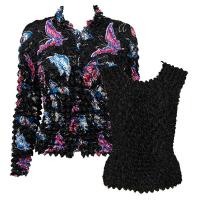 Gift Sets - Gourmet Cardigan/Sleeveless - Butterflies Black - Black