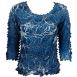 Dark Blue - White