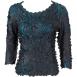 Black - Dark Teal Green