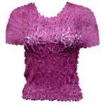 Camisa de manga corta de Origami - Raspberry Sherbet - Lavender
