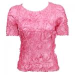 Camisa de manga corta de Origami - Solid Bubblegum