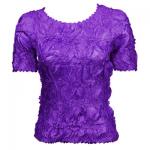 Camisa de manga corta de Origami - Solid Purple