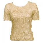 Camisa de manga corta de Origami - Solid Sand