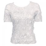Camisa de manga corta de Origami - Solid White