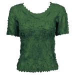 Camisa de manga corta de Origami - Solid Hunter Green