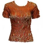 Camisa de manga corta de Origami - Paprika - Sand