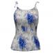 Roses-Blue on White