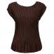Satin Solid Dark Brown