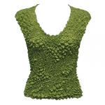 Pinpoint Popcorn - Sleeveless - Olive