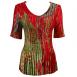 Swirl Olive-Red Swirl Olive-Red