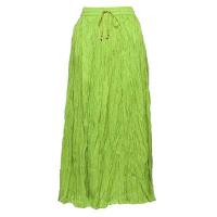 Skirts - Long Cotton Broomstick Solids - Broomstick with Pocket - Lime