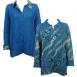 Marble Floral - Blue reverses to Solid Slate