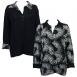 Swirl Reptile Black-White reverses to Solid Black