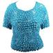 Abstract Dots Turquoise-White