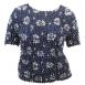 Chinese Characters on Navy