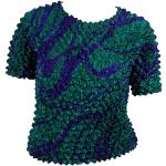Queen - Gourmet Popcorn - Short Sleeve - Swirl Green-Purple