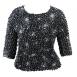 Abstract Dots Black-White