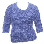 Tama&Atilde;&plusmn;o Queen- manga de tres cuartos - Denim