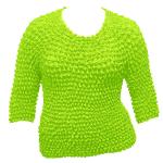 Tama&Atilde;&plusmn;o Queen- manga de tres cuartos - Vivid Green