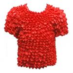 Li'l Kernal Popcorn - Short & Long Sleeves - Short Sleeve Tomato