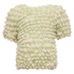 Silky Touch Popcorn - Kid's Size  - Short Sleeve Vanilla