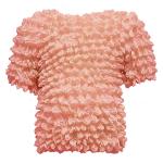 Silky Touch Popcorn - Kid's Size  - Short Sleeve Pastel Pink