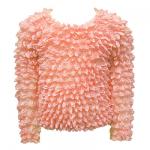 Li'l Kernal Popcorn - Short & Long Sleeves - Long Sleeve Peach