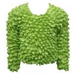 Li'l Kernal Popcorn - Short & Long Sleeves - Long Sleeve Green Apple