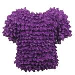 Silky Touch Popcorn - Kids Size  - Short Sleeve Purple